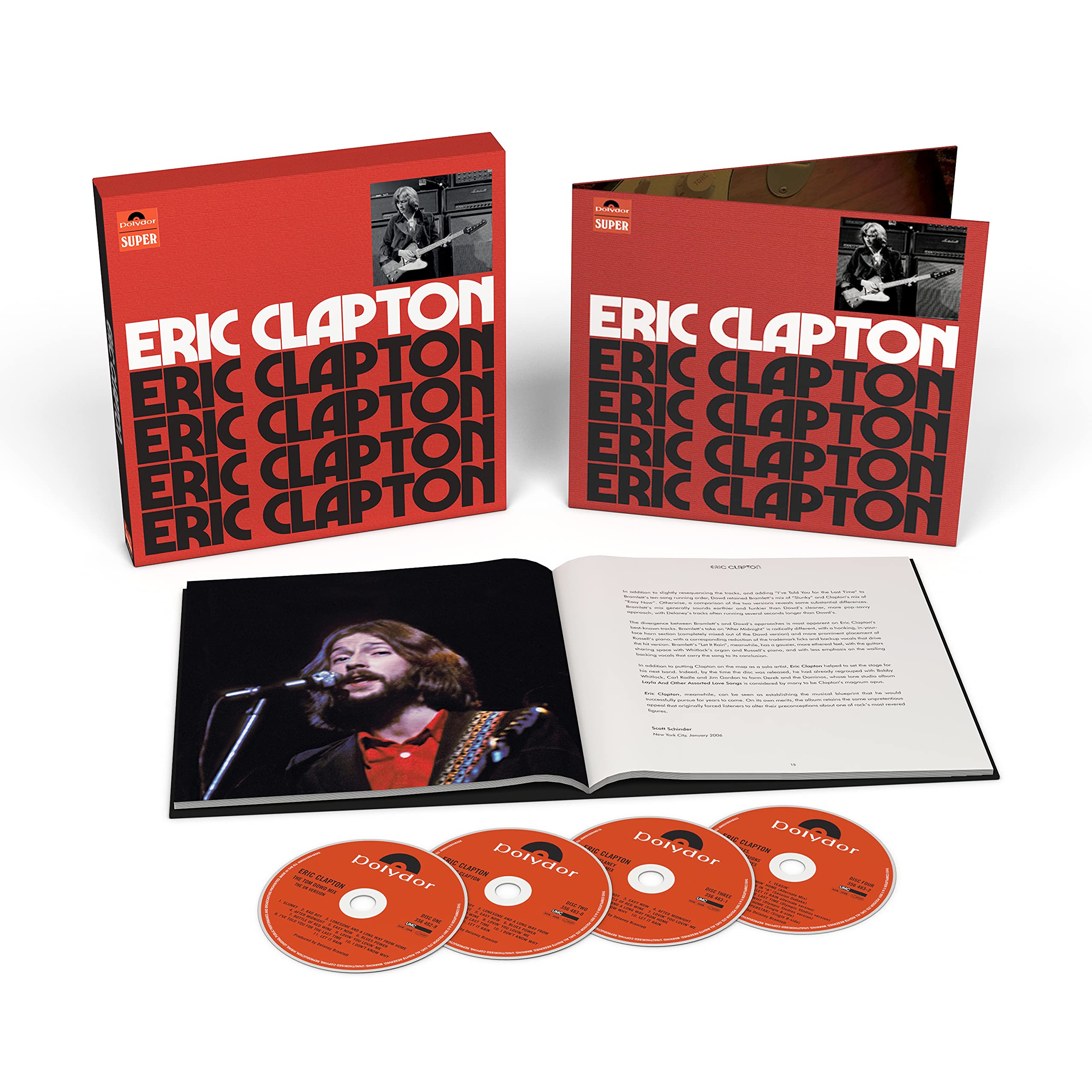 oprindelse Mindre uddybe Eric Clapton Reissues Debut Solo Album In 4CD Box, and 1LP Set