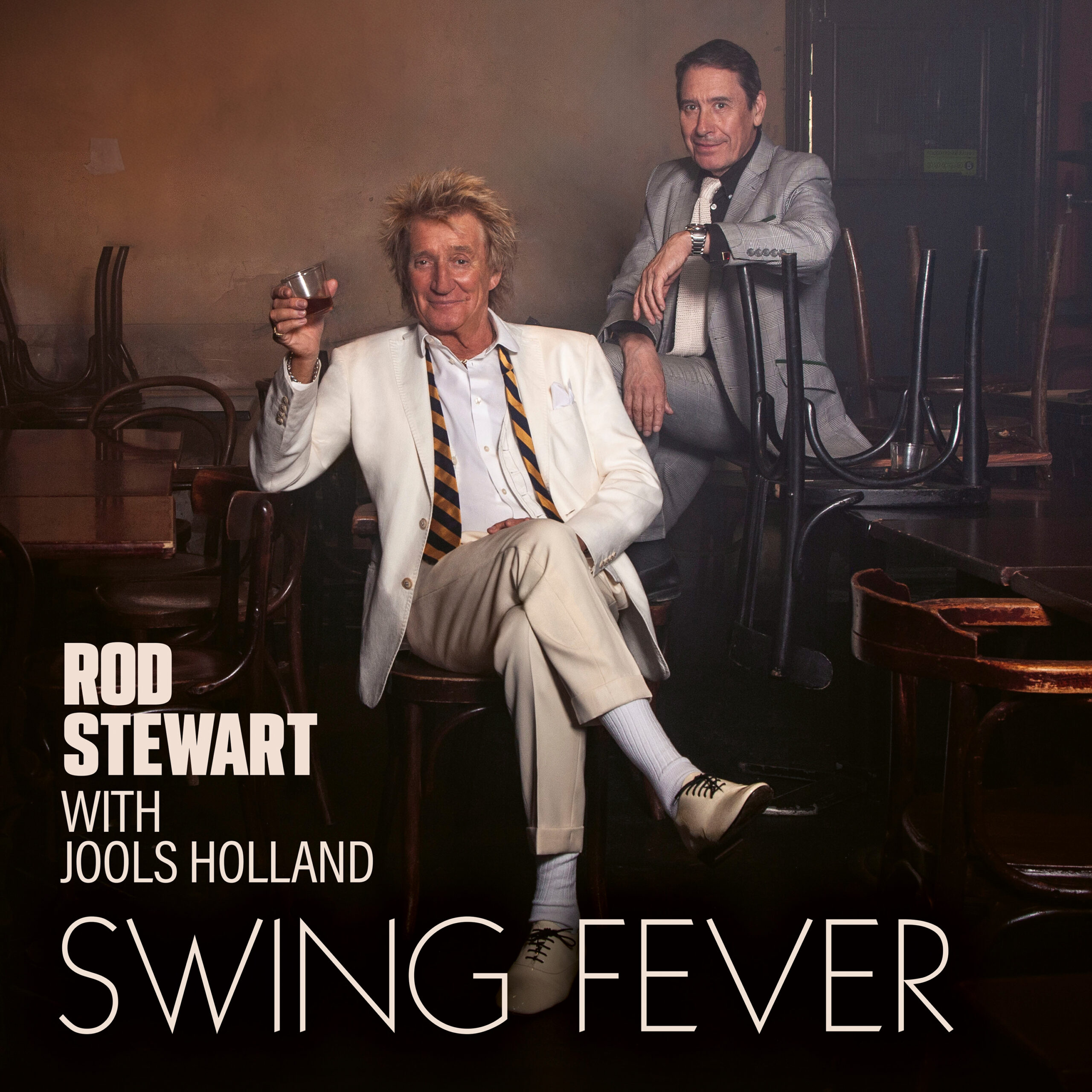 Rod Stewart Joins With Jools Holland To Release An Album Of Swing