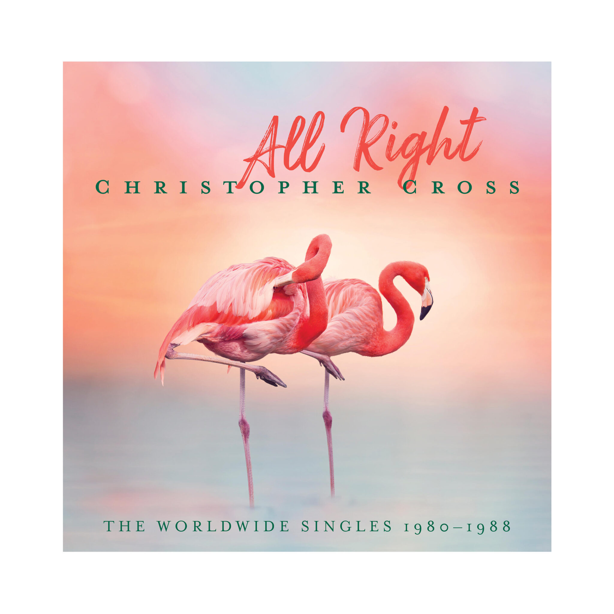 thumbnail image 2 of Christopher Cross – 'All Right: The Worldwide Singles 1980-1988' (2025) NEW Colored Vinyl LP – Green & Pink, Omnivore Recordings 2 of 5